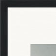 Everyday Hero Framed print 28x43 cm / XL (11x17″) Black frame corner detail