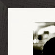 Cuba Girl Framed print 28x43 cm / XL (11x17″) Black frame corner detail