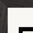 Little Secret Framed print 28x43 cm / XL (11x17″) Black frame corner detail