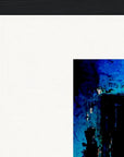 Web of Colours Framed print 28x43 cm / XL (11x17″) Black frame corner detail