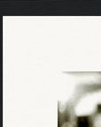Cuba Girl Framed print 28x43 cm / XL (11x17″) Black frame corner detail