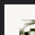 Cuba Girl Framed print 28x43 cm / XL (11x17″) Black frame corner detail
