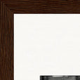 Old Star Framed print 28x43 cm / XL (11x17″) Dark wood frame corner detail