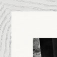 This is Where He Stood Framed print 28x43 cm / XL (11x17″) White frame corner detail