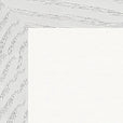 The Unwritten Path Framed print 28x43 cm / XL (11x17″) White frame corner detail