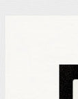 Little Secret Framed print 28x43 cm / XL (11x17″) White frame corner detail