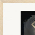 Never too Late Framed print 28x43 cm / XL (11x17″) Wood frame corner detail