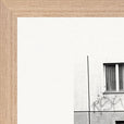 The Urban Matrix Framed print 28x43 cm / XL (11x17″) Wood frame corner detail