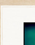 Dancing Cowboy Framed print 28x43 cm / XL (11x17″) Wood frame corner detail