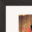 Blast Off Framed print A3 (29.7 x 42 cm) Black frame corner detail
