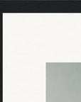 Everyday Hero Framed print A3 (29.7 x 42 cm) Black frame corner detail