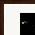 Vibe of Life Framed print A3 (29.7 x 42 cm) Dark wood frame corner detail