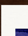 The Unwritten Path Framed print A3 (29.7 x 42 cm) Dark wood frame corner detail