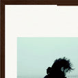 Misty Mind Framed print A3 (29.7 x 42 cm) Dark wood frame corner detail