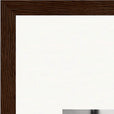 Synch'd Hands Framed print A3 (29.7 x 42 cm) Dark wood frame corner detail