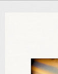 Cosmic Reflections Framed print A3 (29.7 x 42 cm) White frame corner detail