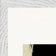 Shadow of Self Framed print A3 (29.7 x 42 cm) White frame corner detail