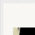 Shadow of Self Framed print A3 (29.7 x 42 cm) White frame corner detail