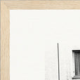The Urban Matrix Framed print A3 (29.7 x 42 cm) Wood frame corner detail