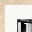 Old Star Framed print A3 (29.7 x 42 cm) Wood frame corner detail