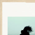 Misty Mind Framed print A3 (29.7 x 42 cm) Wood frame corner detail