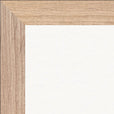 The Space We Share Framed print A3 (29.7 x 42 cm) Wood frame corner detail