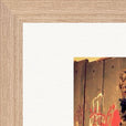 Blast Off Framed print A3 (29.7 x 42 cm) Wood frame corner detail