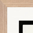 Little Secret Framed print A3 (29.7 x 42 cm) Wood frame corner detail
