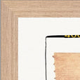 Kiss My Ass Framed print A3 (29.7 x 42 cm) Wood frame corner detail
