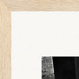 This is Where He Stood Framed print A3 (29.7 x 42 cm) Wood frame corner detail