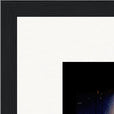 Have a Looksie Framed print 30x30 cm / 12x12″ Black frame corner detail