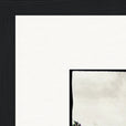 Ready to Fly Framed print 30x30 cm / 12x12″ Black frame corner detail
