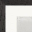 The Space We Share Framed print 30x30 cm / 12x12″ Black frame corner detail