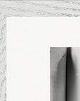 Synch'd Hands Framed print 30x30 cm / 12x12″ White frame corner detail