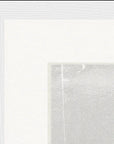 The Space We Share Framed print 30x30 cm / 12x12″ White frame corner detail