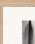 Synch'd Hands Framed print 30x30 cm / 12x12″ Wood frame corner detail