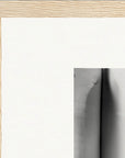 Synch'd Hands Framed print 30x30 cm / 12x12″ Wood frame corner detail