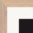 On the Road Framed print 30x30 cm / 12x12″ Wood frame corner detail