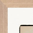 Hat On Framed print 30x30 cm / 12x12″ Wood frame corner detail