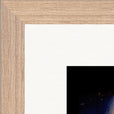 Have a Looksie Framed print 30x30 cm / 12x12″ Wood frame corner detail