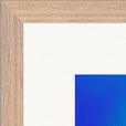 Nocturne Velvet Framed print 30x30 cm / 12x12″ Wood frame corner detail