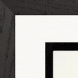 Little Secret Framed print 30x40 cm / 12x16″ Black frame corner detail