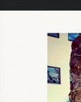 Wash It Framed print 30x40 cm / 12x16″ Black frame corner detail