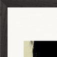 Shadow of Self Framed print 30x40 cm / 12x16″ Black frame corner detail