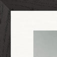 Everyday Hero Framed print 30x40 cm / 12x16″ Black frame corner detail