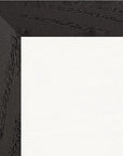 Underwater Flight Framed print 30x40 cm / 12x16″ Black frame corner detail