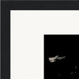 Vibe of Life Framed print 30x40 cm / 12x16″ Black frame corner detail