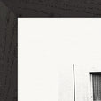 The Urban Matrix Framed print 30x40 cm / 12x16″ Black frame corner detail