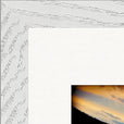 Cosmic Reflections Framed print 30x40 cm / 12x16″ White frame corner detail