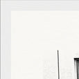 The Urban Matrix Framed print 30x40 cm / 12x16″ White frame corner detail